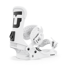 Union Force Classic Snowboard Bindings 2024 - (Team Logo) White