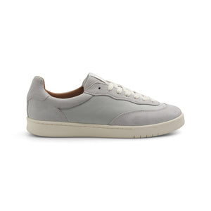 Last Resort AB CM001-Lo Suede/Leather Shoe (Light Grey/White) (Size 8)
