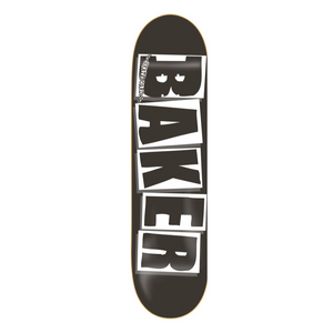 Baker Logo Black/White Deck - 8.25