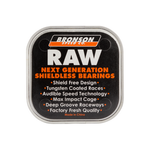 Bronson Speed Co. - Raw Skateboard Bearings