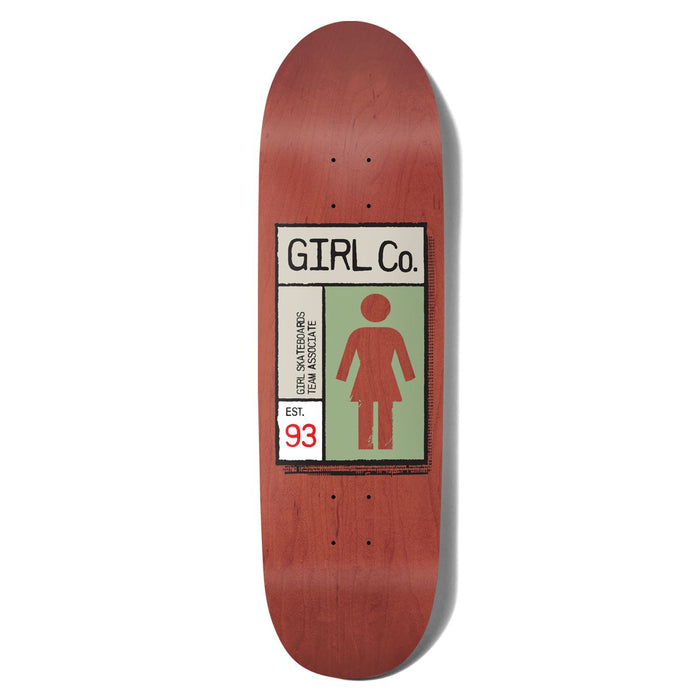 Girl Bannerot Grid Box "Love Seat Plus" Shaped Deck - 9.20