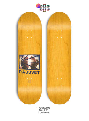 Rassvet Hands Logo Deck 8.25