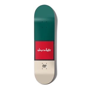 Chocolate Capps Red Square Deck - 8.5
