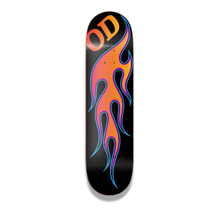 Hardbody OD Flames Black Deck 8.38