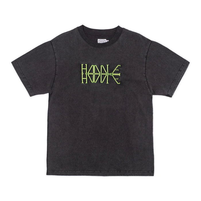 Hoddle Rune Tee - Black Wash