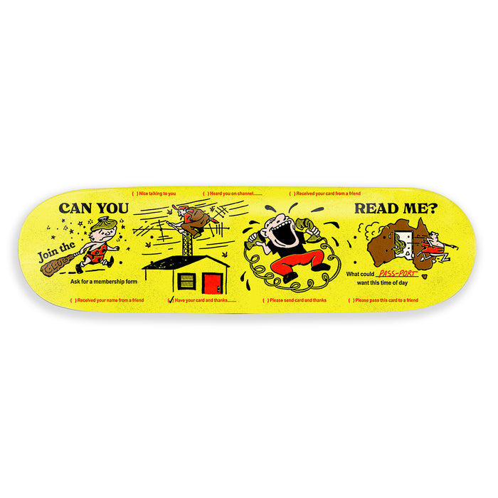 Pass~Port Eyeball Series Can You Read Me Deck - 8.25
