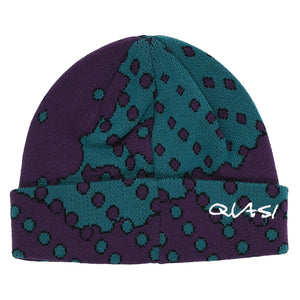 Quasi Dither Beanie - Eggplant