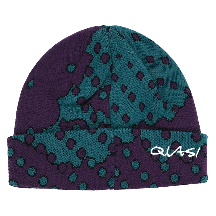 Quasi Dither Beanie - Eggplant