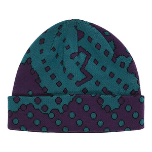 Quasi Dither Beanie - Eggplant