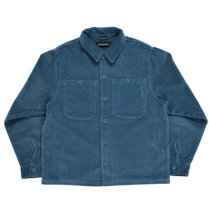 Quasi Montauk Long Sleeve Button Up Shirt - Ocean