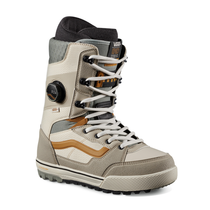 Vans Invado Pro X Darrell Mathes Snowboard Boots 2024 - Beige/Khaki