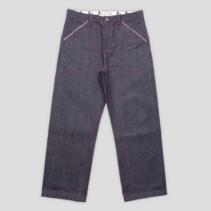 Pass~Port & Evisen Selvedge Denim Workers Club Pant (Raw Denim)