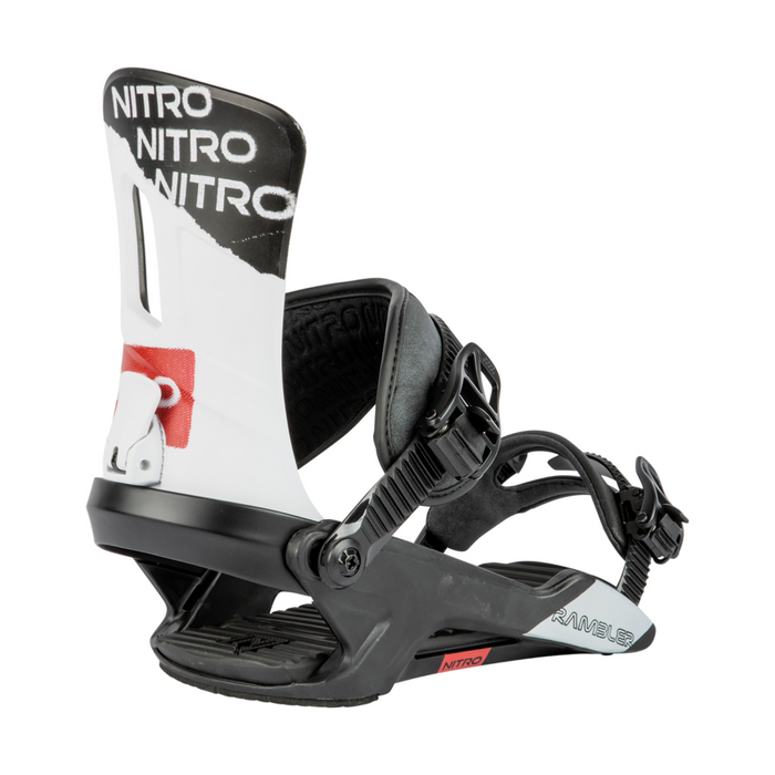 Nitro Rambler Snowboard Bindings 2024 - Raw