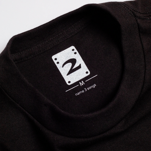 2 Riser Pads Band Tee (Black)