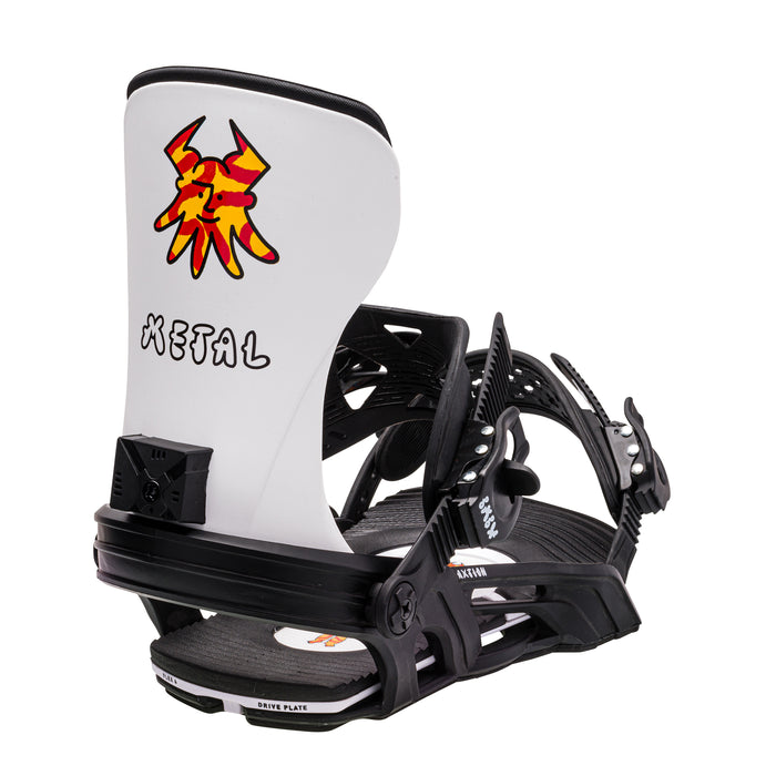 Bent Metal Axtion Snowboard Bindings 2024 - Forrest Bailey