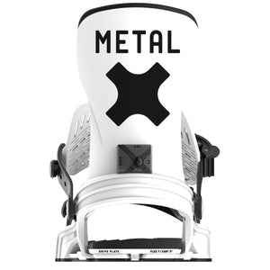 Bent Metal Axtion Snowboard Bindings 2026 - White