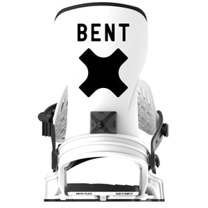 Bent Metal Axtion Snowboard Bindings 2026 - White