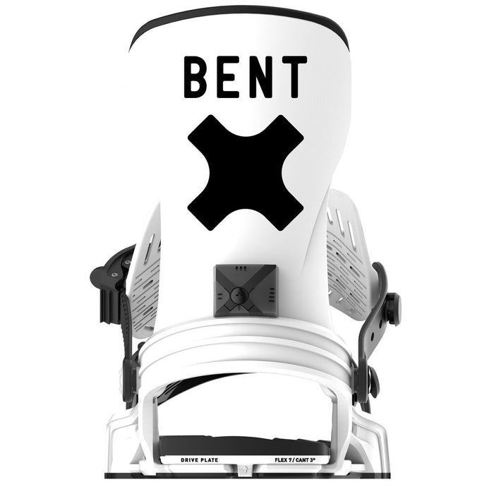 Bent Metal Axtion Snowboard Bindings 2026 - White