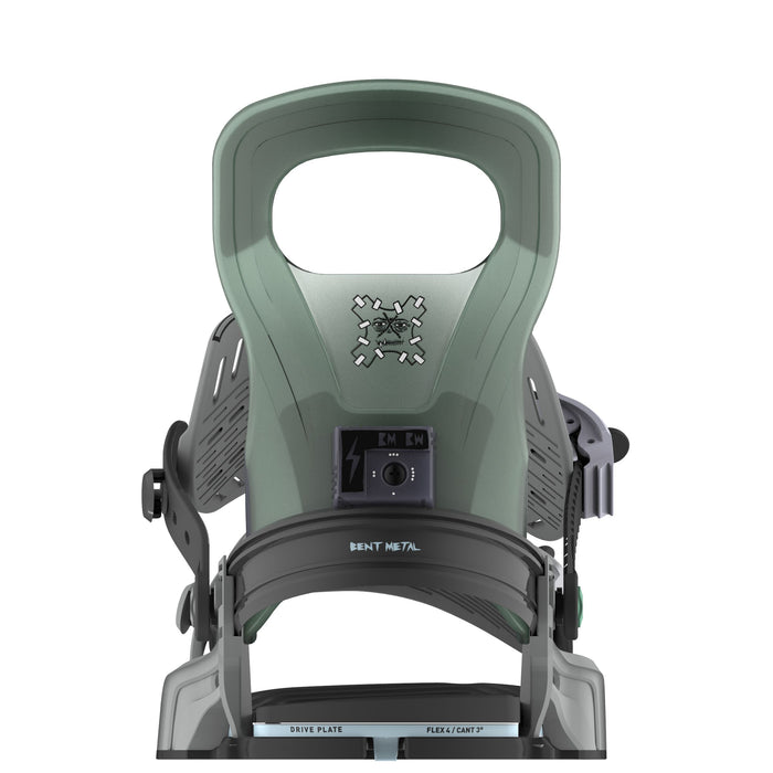 Bent Metal Logic Snowboard Bindings 2026 - Grey