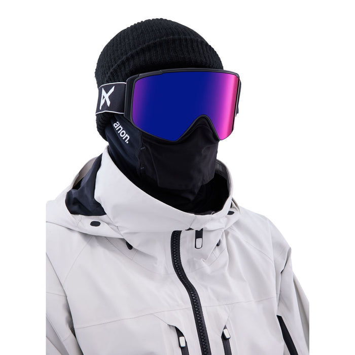 Anon M4S MFI Snowboard Goggles (Cylindrical) 2024 - Black