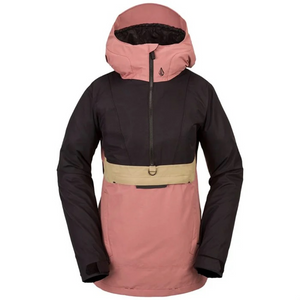 Women's Volcom Ashfield Pullover Jacket 2024 - Earth Pink