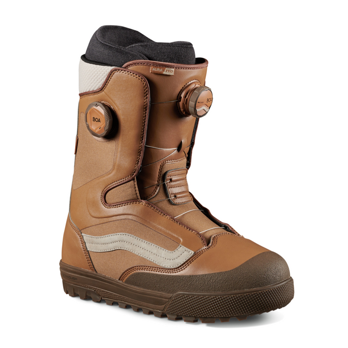 Vans Aura Pro Snowboard Boots 2024 - Tobacco/Gum