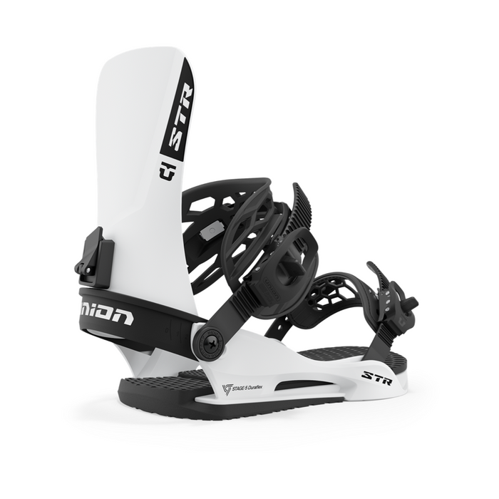 Union STR Snowboard Bindings 2024 - White