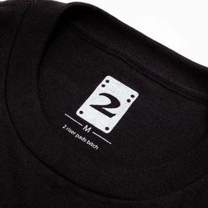 2 Riser Pads Logo Tee (Black)