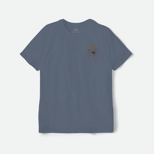 Brixton - Omaha Tailored Tee (Flint Blue)
