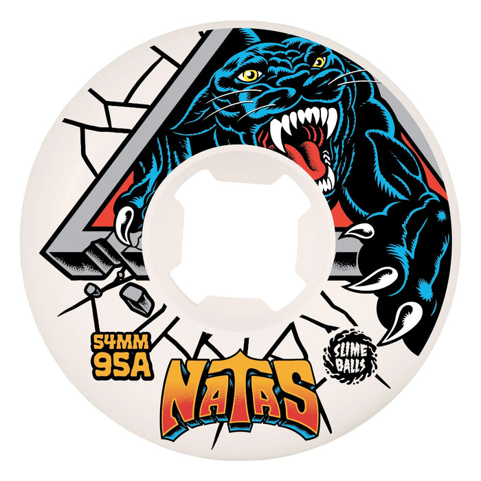 Slime Ball Natas Reissue Hardline 95a Skateboard Wheels - 54mm