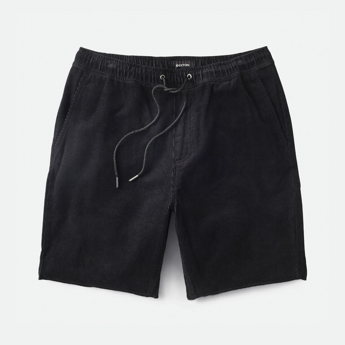 Brixton - Madrid II Corduroy Short 8" (Black)