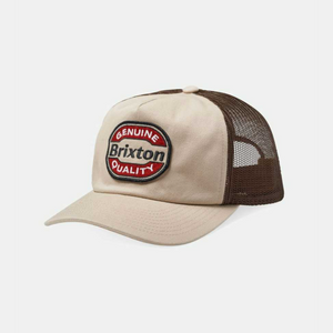 Brixton Keaton Trucker Hat (Brown, Sepia)