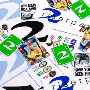 2 Riser Pads Sticker Pack