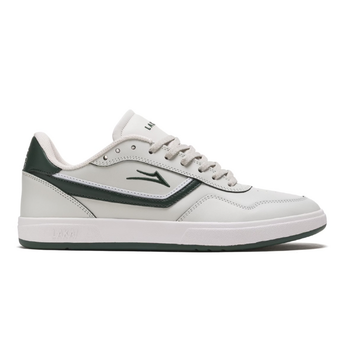 Lakai Terrace Shoe - Cream/Pine Leather