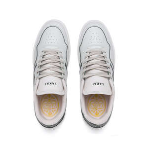 Lakai Terrace Shoe - Cream/Pine Leather