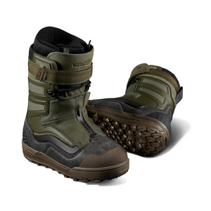 Vans Hi-Country & Hell-Bound Snowboard Boots 2024 - Olive/Gum