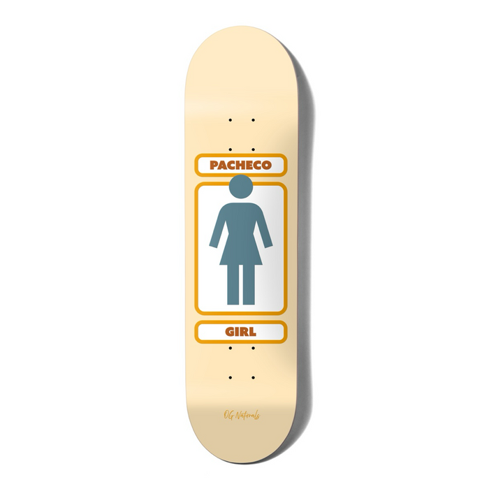 Girl Pacheco 93 Naturals Deck - 8.375