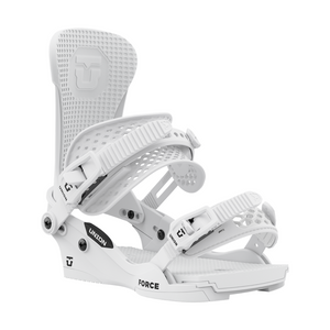 Union Force Classic Snowboard Bindings 2024 - (Team Logo) White