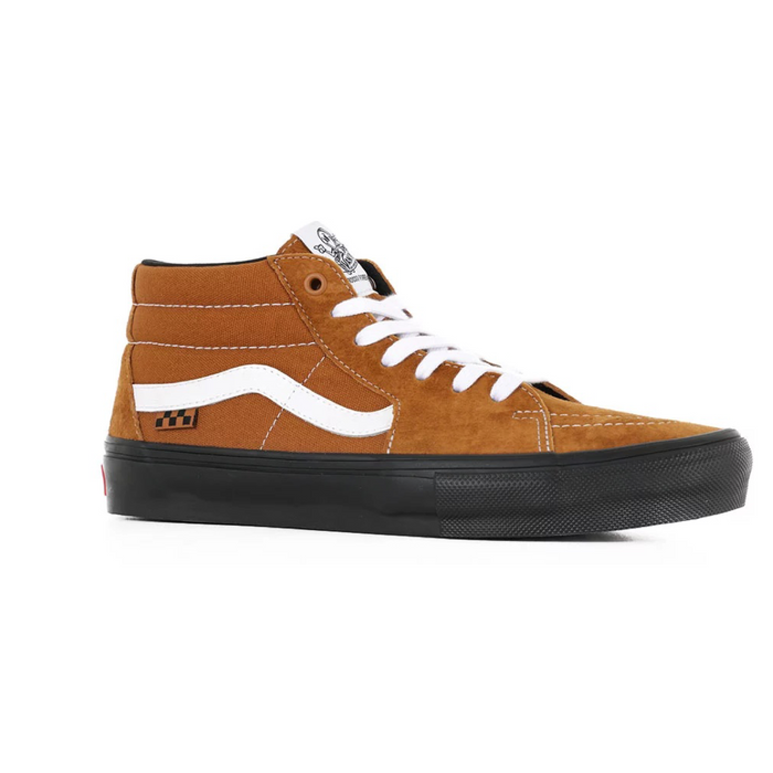 Vans Skate Grosso Mid Pig Suede (Brown/Black)