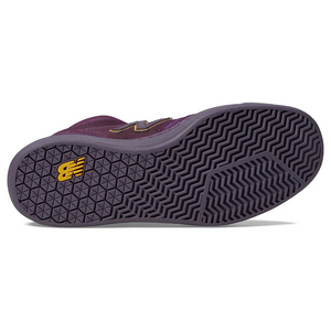 New Balance Numeric 440 High Shoe - Purple with Yellow