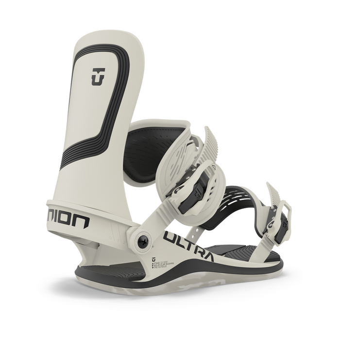 Union Ultra Snowboard Bindings 2024 - Bone White