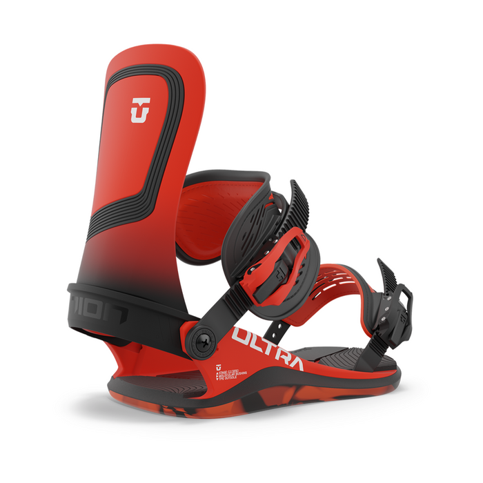 Union Ultra Snowboard Bindings 2024 - Hot Red