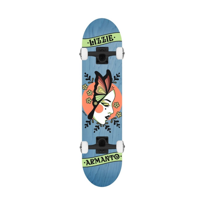 Birdhouse Lizzie  Butterfly Skateboard Complete - 8.0