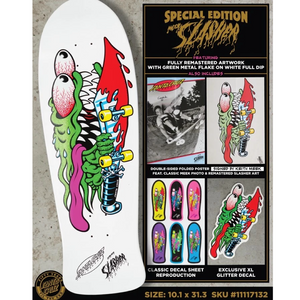 Santa Cruz Meek Slasher Special Edition Re-issue Skateboard Deck - 10.1 x 31.13in