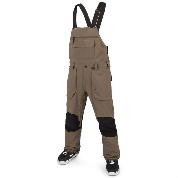 Volcom Roan Bib Overall Snow Pants 2024 - Teak