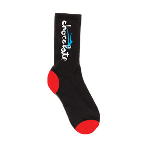 Lakai Chunk Logo Sock (Black)