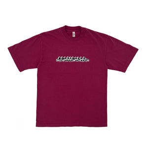Crossroads Crushed Logo T-Shirt (Ruby)