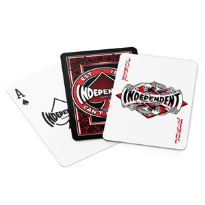 Independent Can't Be Beat Playing Cards