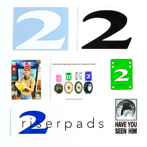 2 Riser Pads Sticker Pack