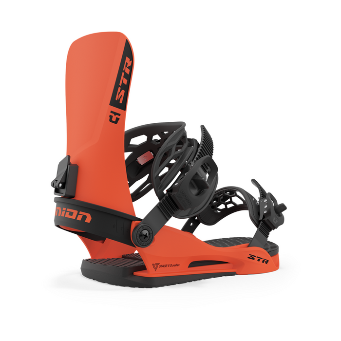 Union STR Snowboard Bindings 2024 - Hunter Orange